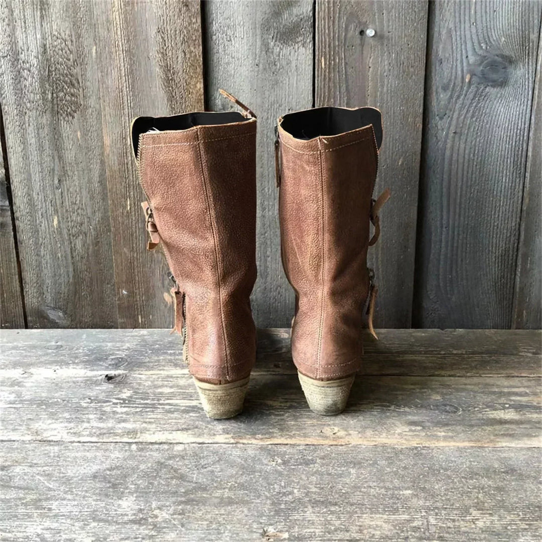 Gabriella Mid-Calf Boots