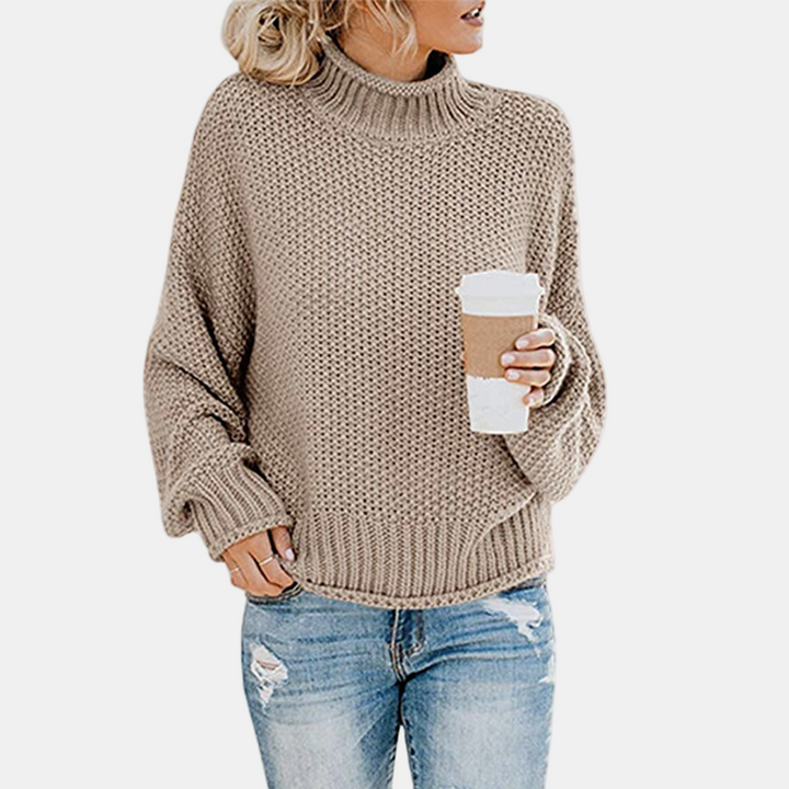 Abigail Mock Neck Sweater