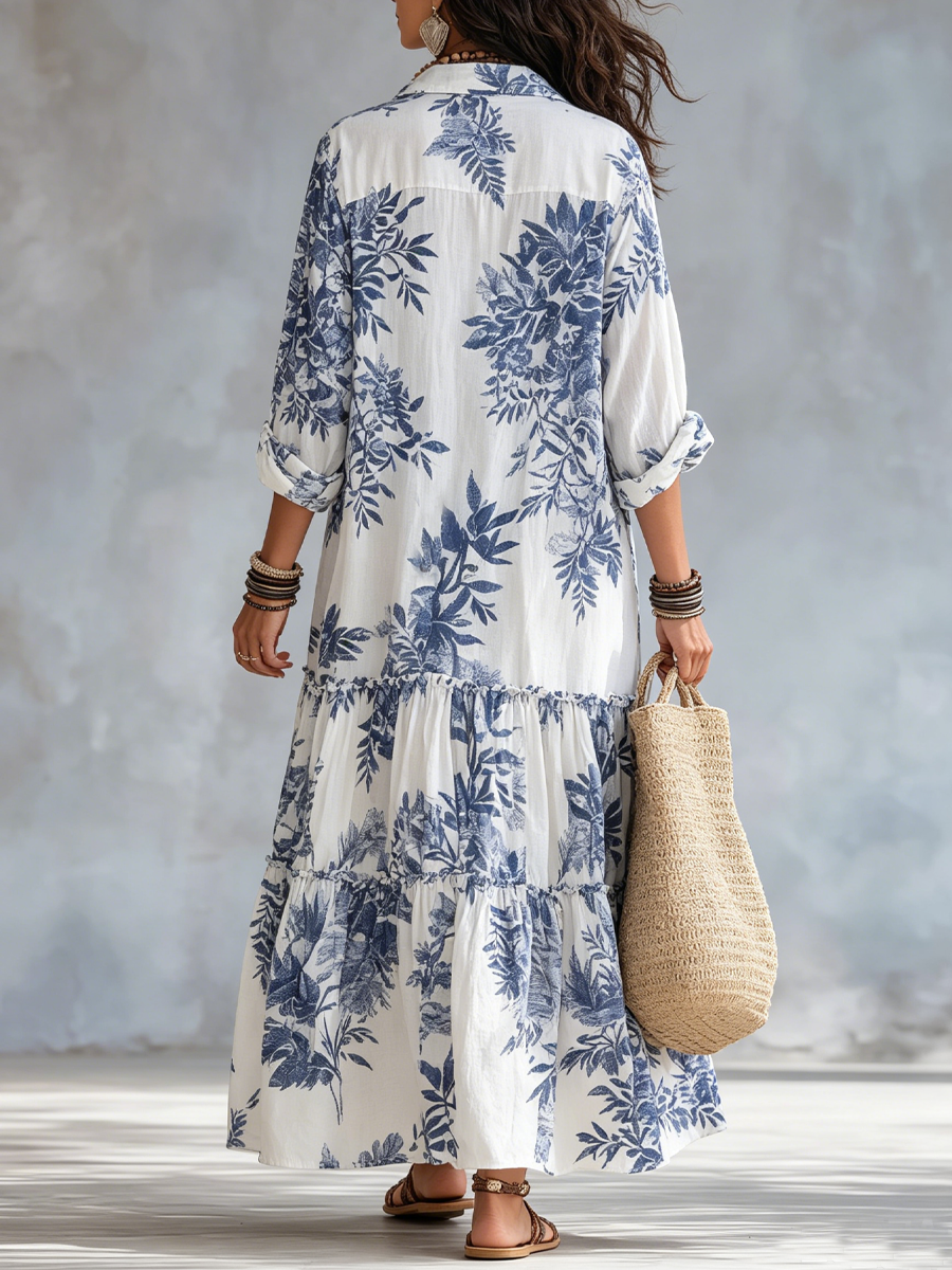 Olivia Floral Maxi Dress
