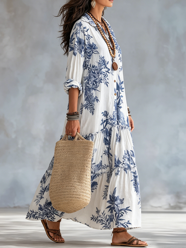 Olivia Floral Maxi Dress