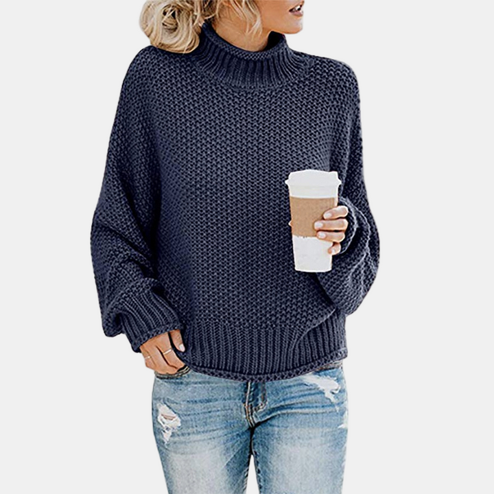 Abigail Mock Neck Sweater