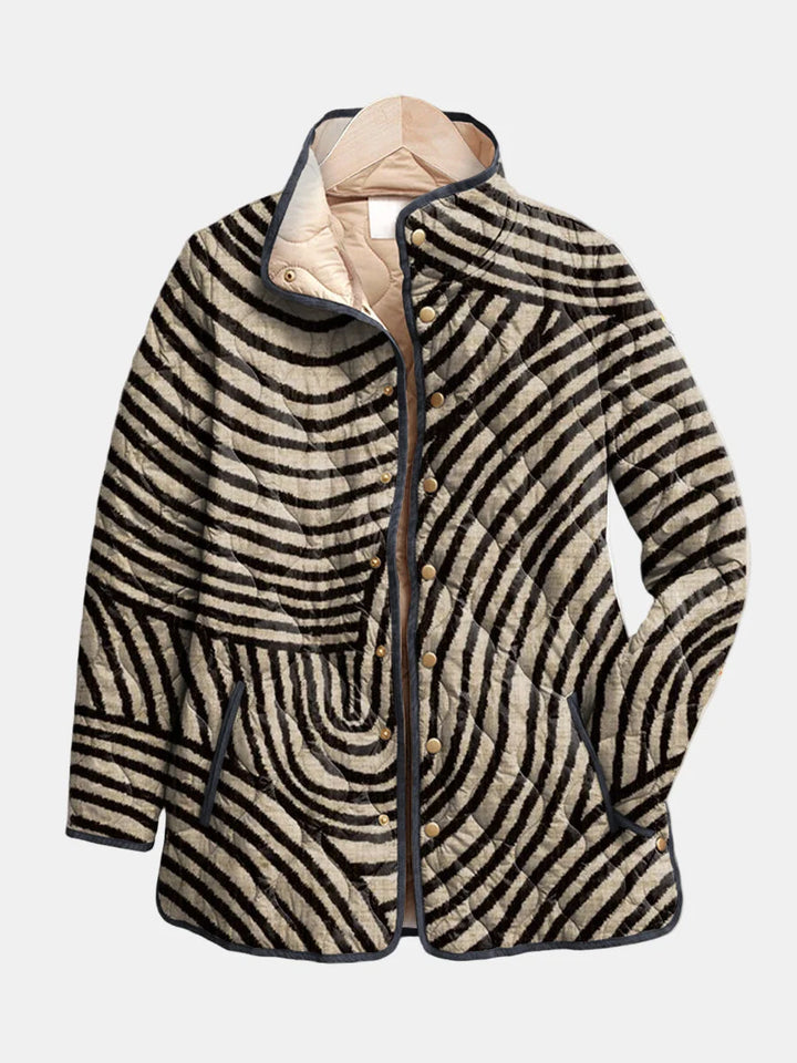 Coraline Printed Quilted Jacket