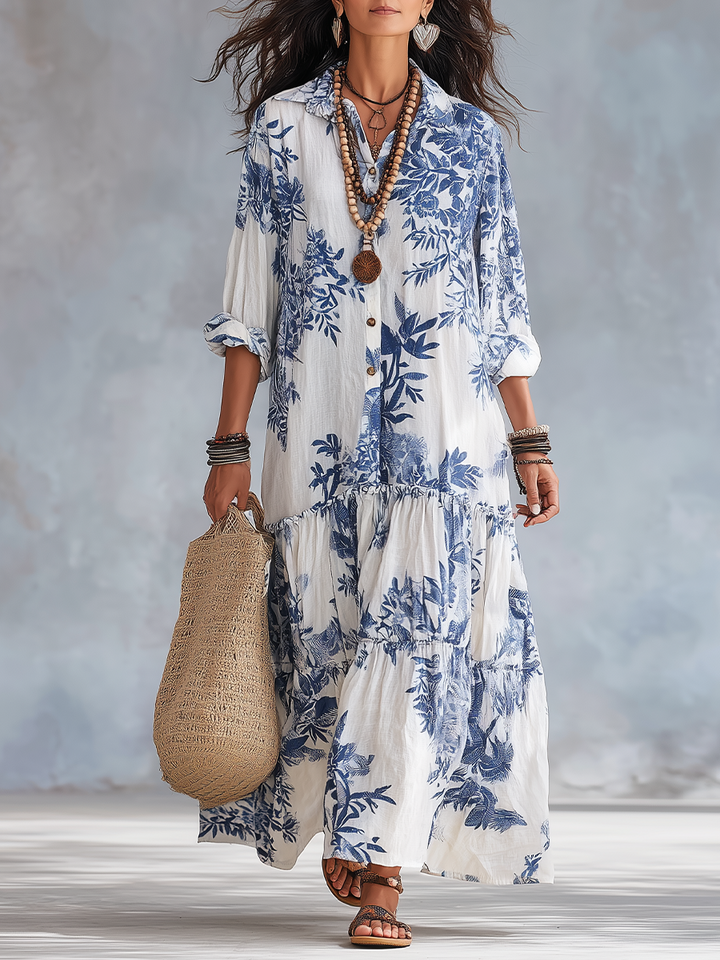 Olivia Floral Maxi Dress