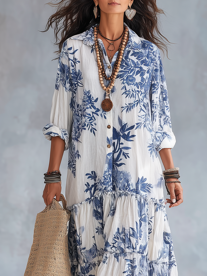 Olivia Floral Maxi Dress