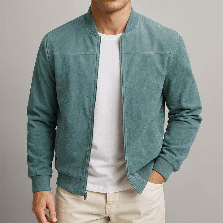 Mico - Suede Bomber Jacket