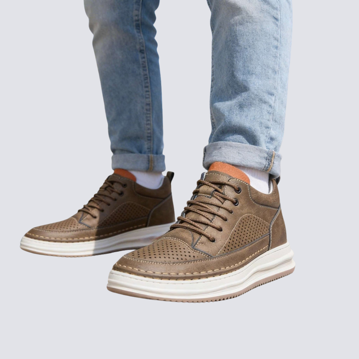 Giselle Perforated Casual Sneakers