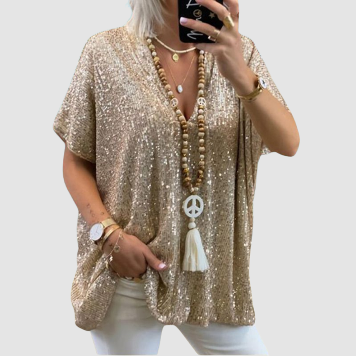 Fayne Sequin Top