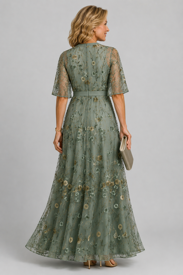Caroline Floral Maxi Dress