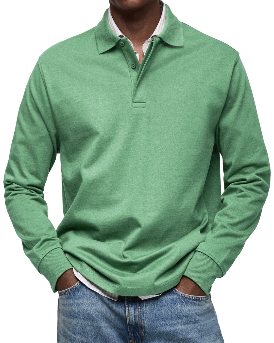 Jason Long-Sleeve Polo