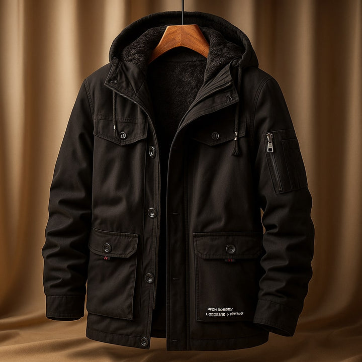 Malcolm Hooded Utility Jacket