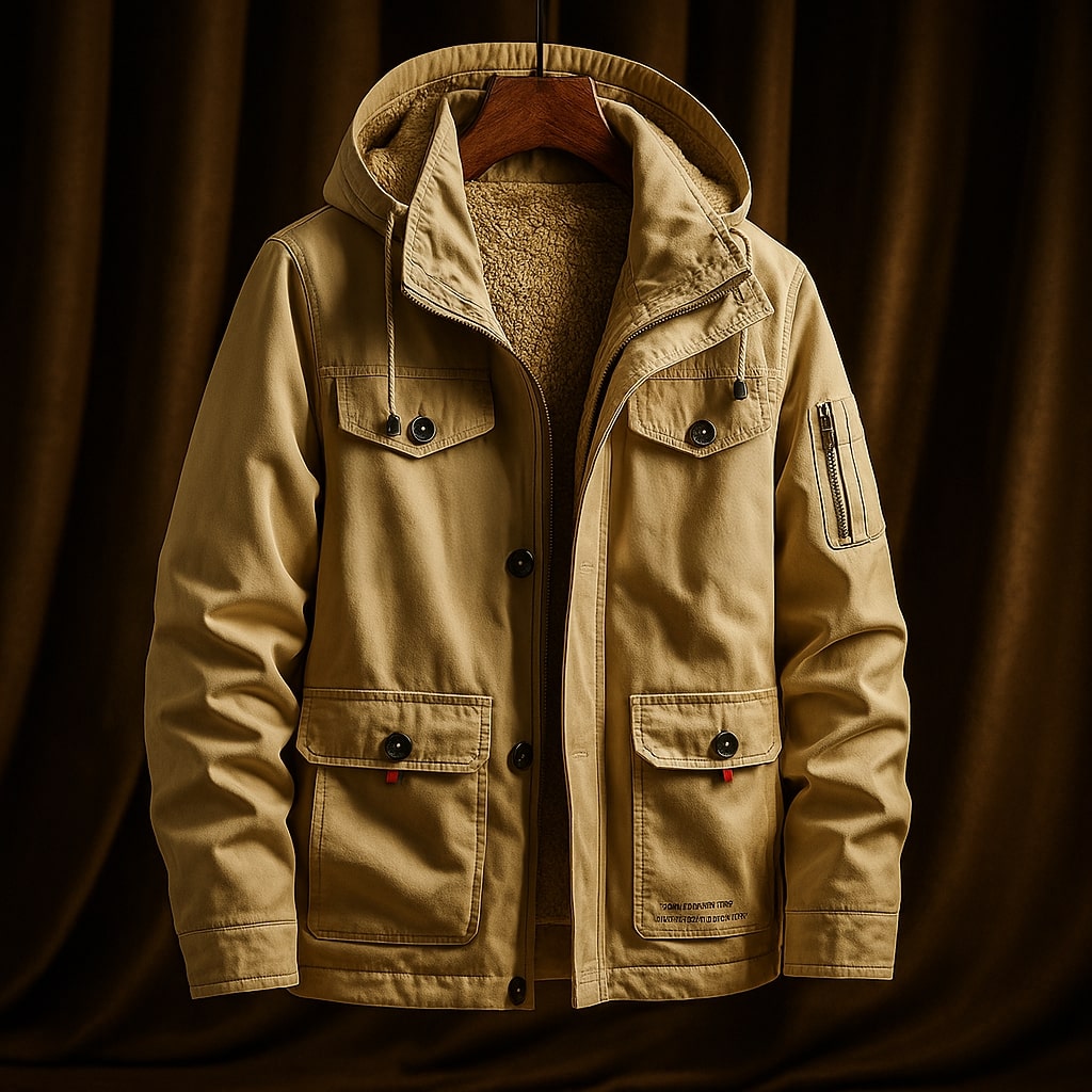 Malcolm Hooded Utility Jacket