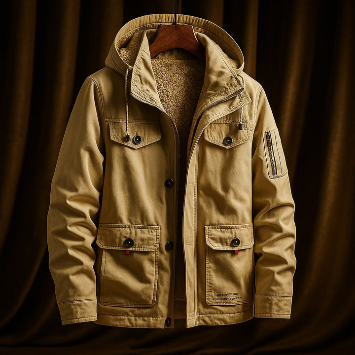 Malcolm Hooded Utility Jacket