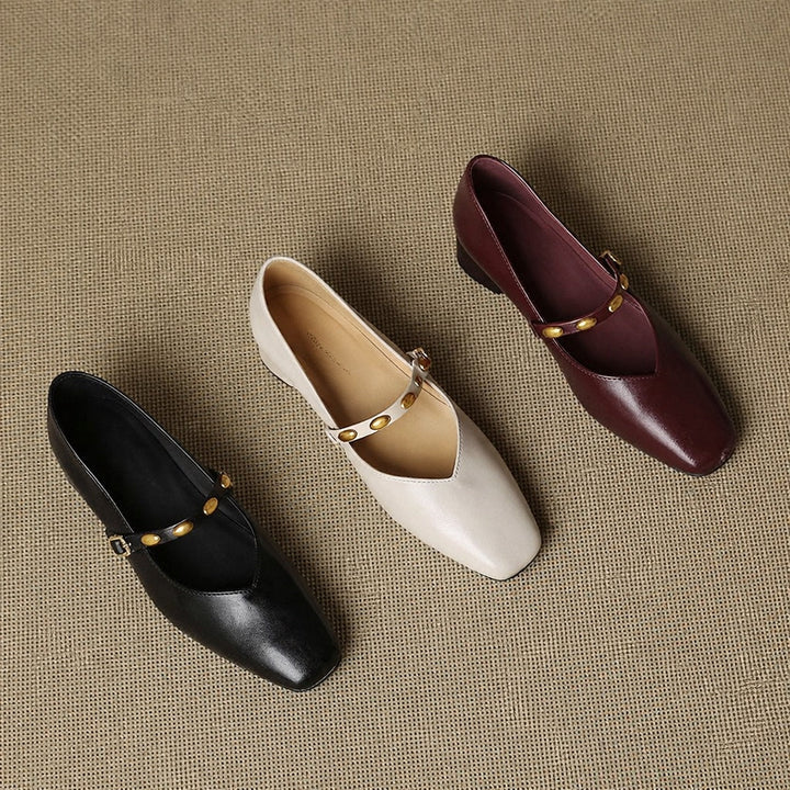Adelaide Studded Mary Jane Pumps