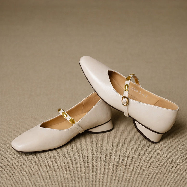 Adelaide Studded Mary Jane Pumps