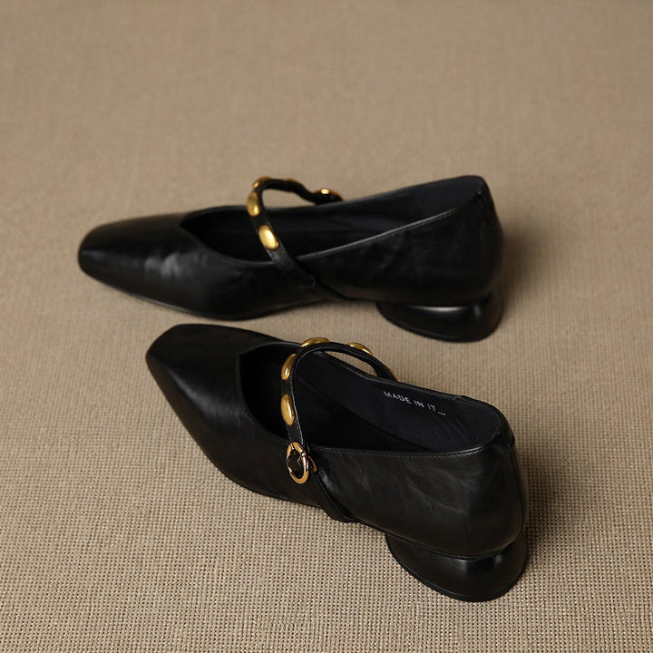 Adelaide Studded Mary Jane Pumps