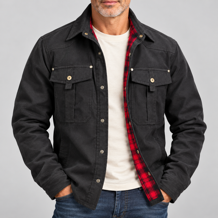 Everard Lined Shirt Jacket
