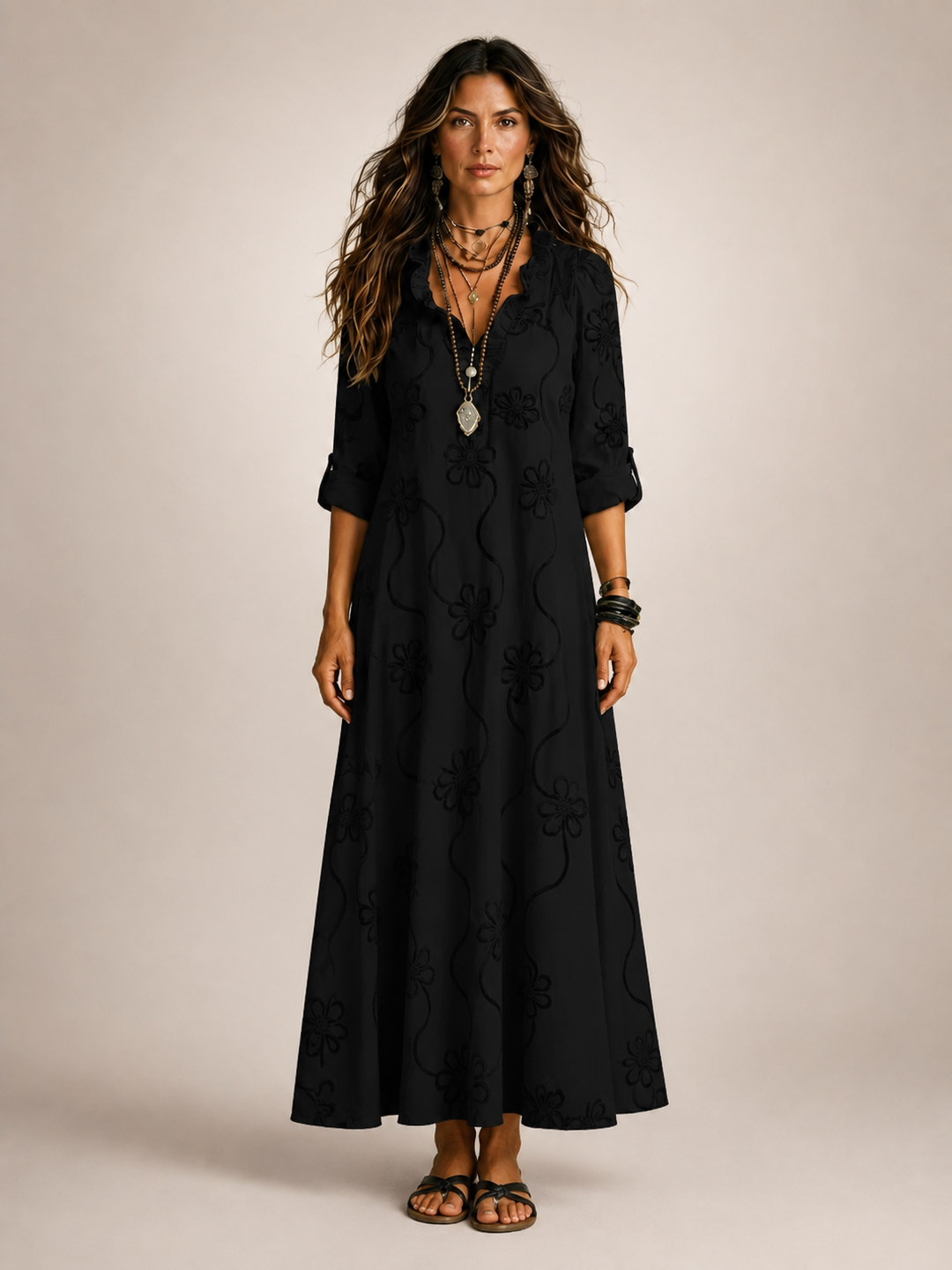 Rosemary Floral Maxi Dress