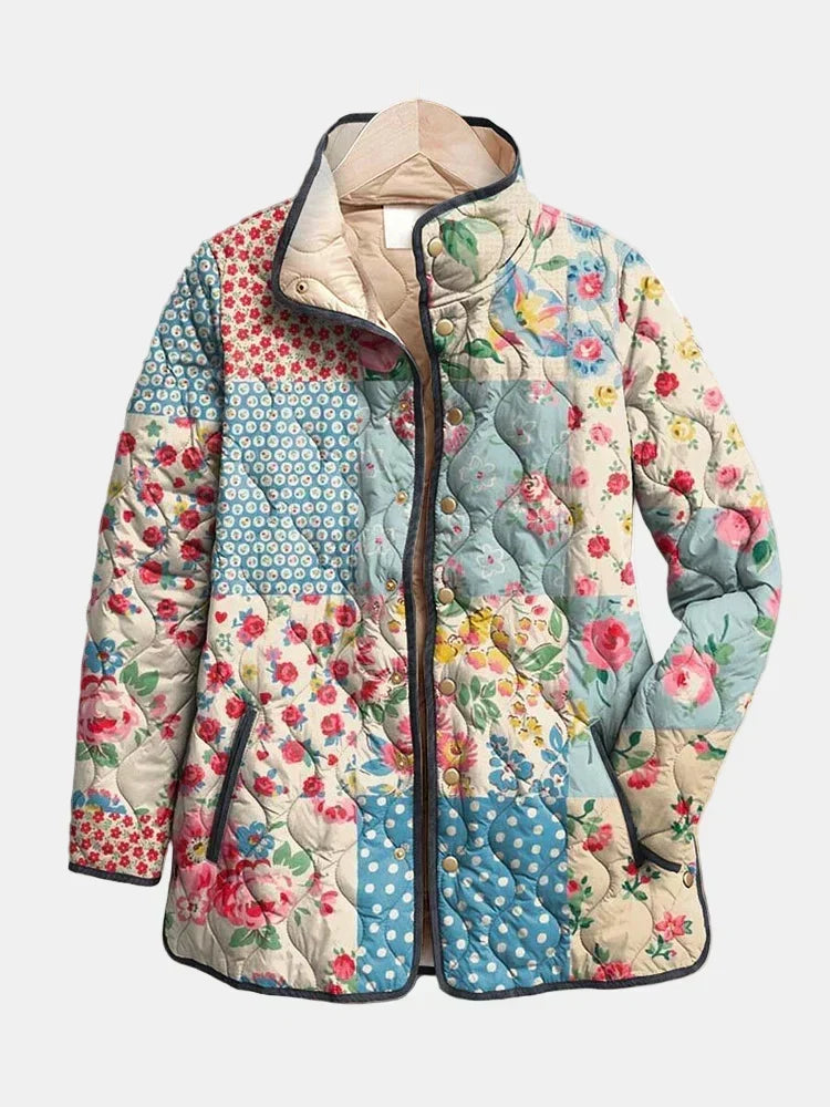 Coraline Printed Quilted Jacket