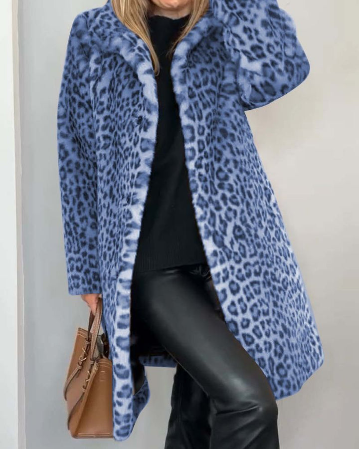 Lysandra Leopard Coat