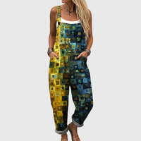 Bianca Mosaic Print Jumpsuit