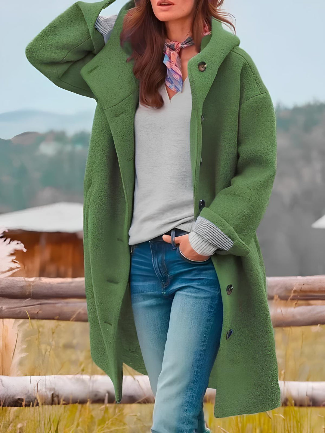 Ariana Hooded Coat