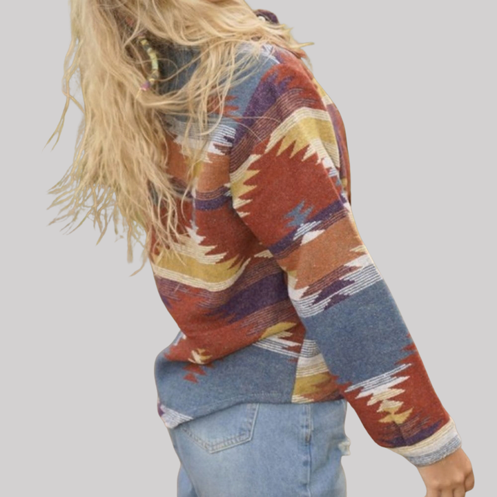 Kara Patterned Cardigan