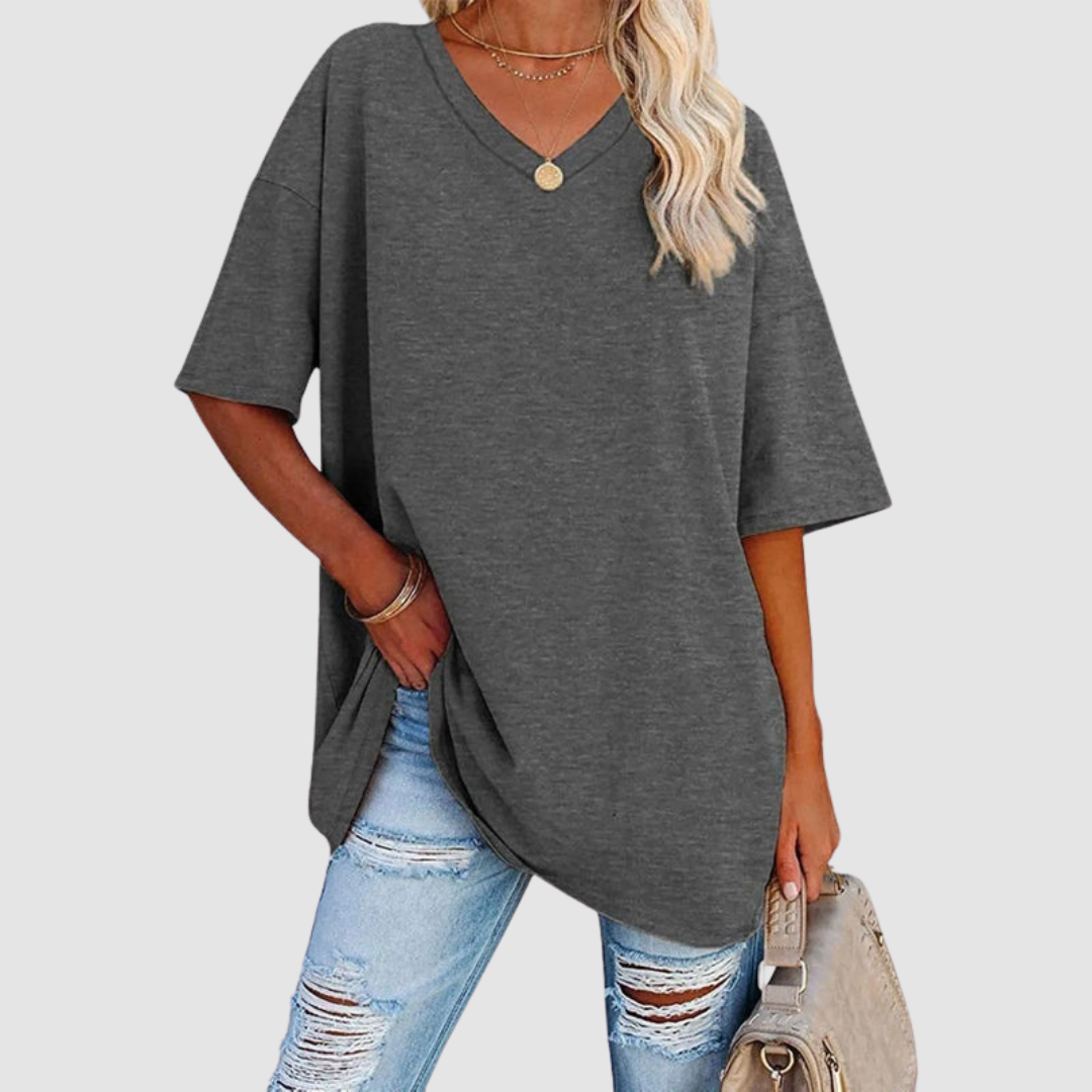 Gabrielle V-Neck Tee