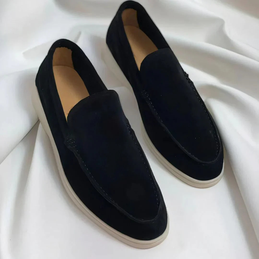 Ethan Comfort Suede Loafers