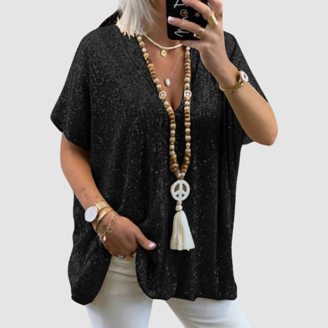 Fayne Sequin Top