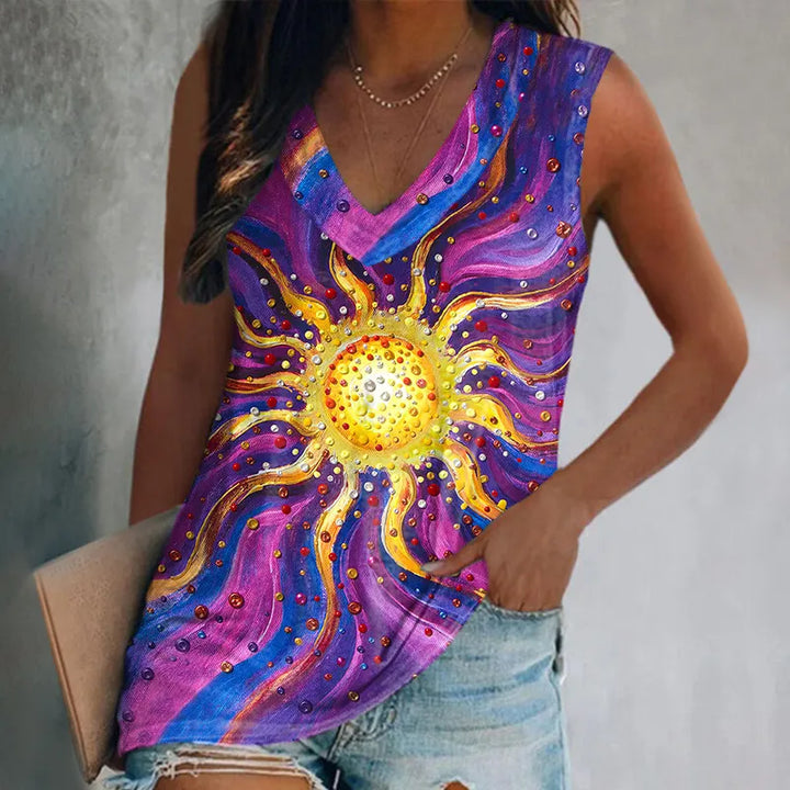 Vivian Printed Tank Top