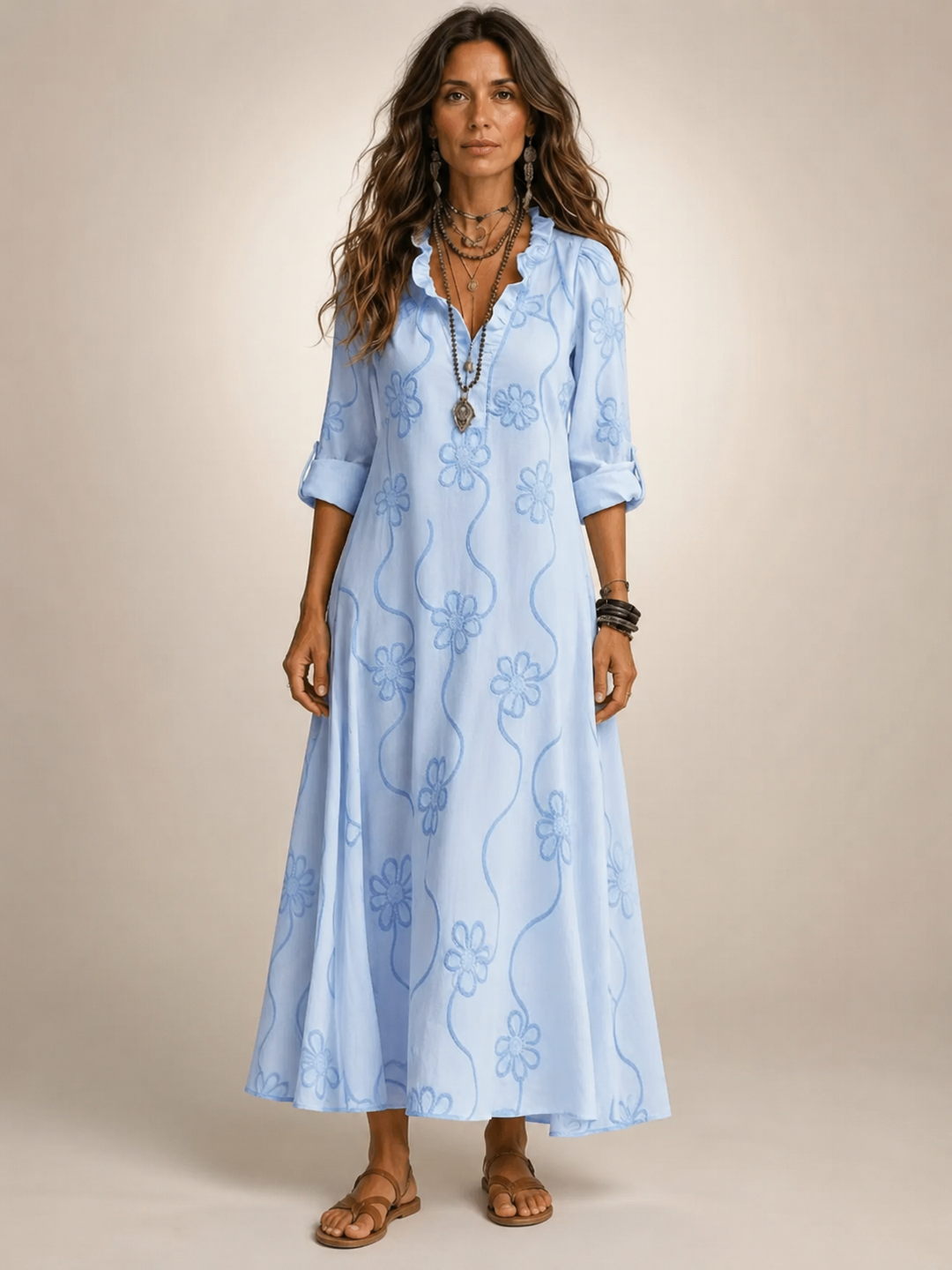 Rosemary Floral Maxi Dress
