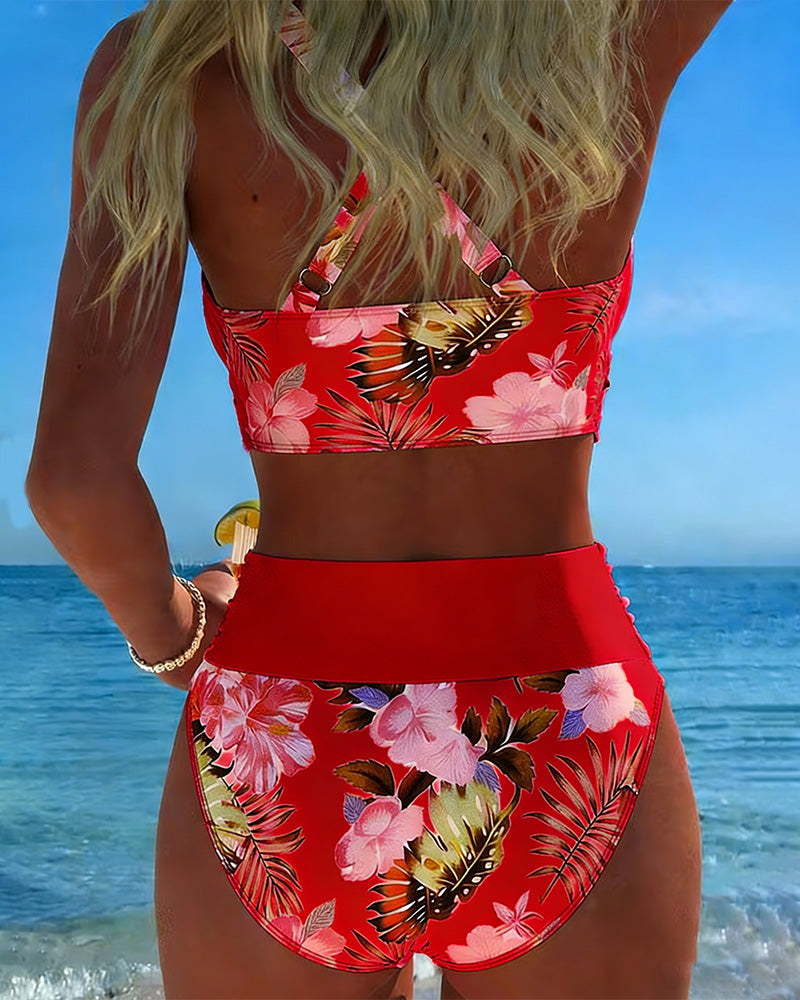 Harper Floral Two-Piece Swimsuit