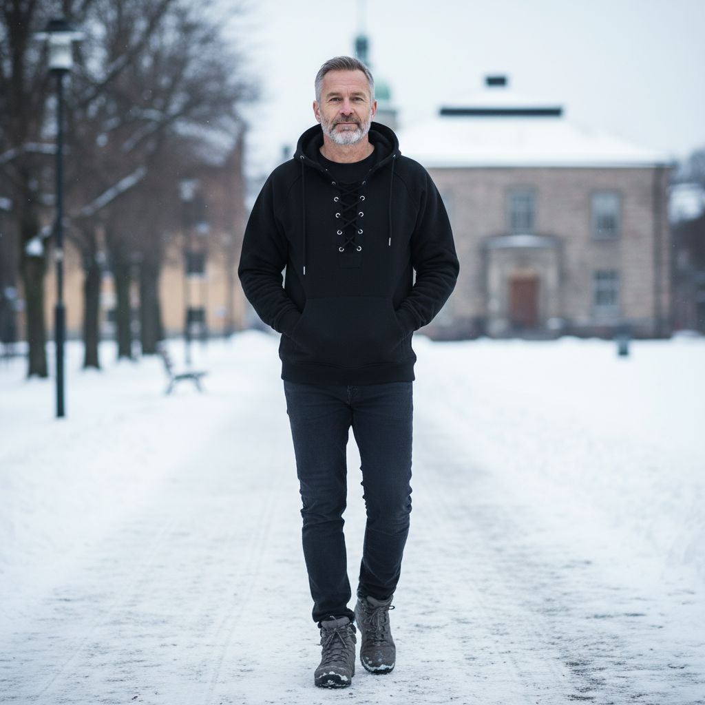 Stefen – Rugged Fleece Hoodie