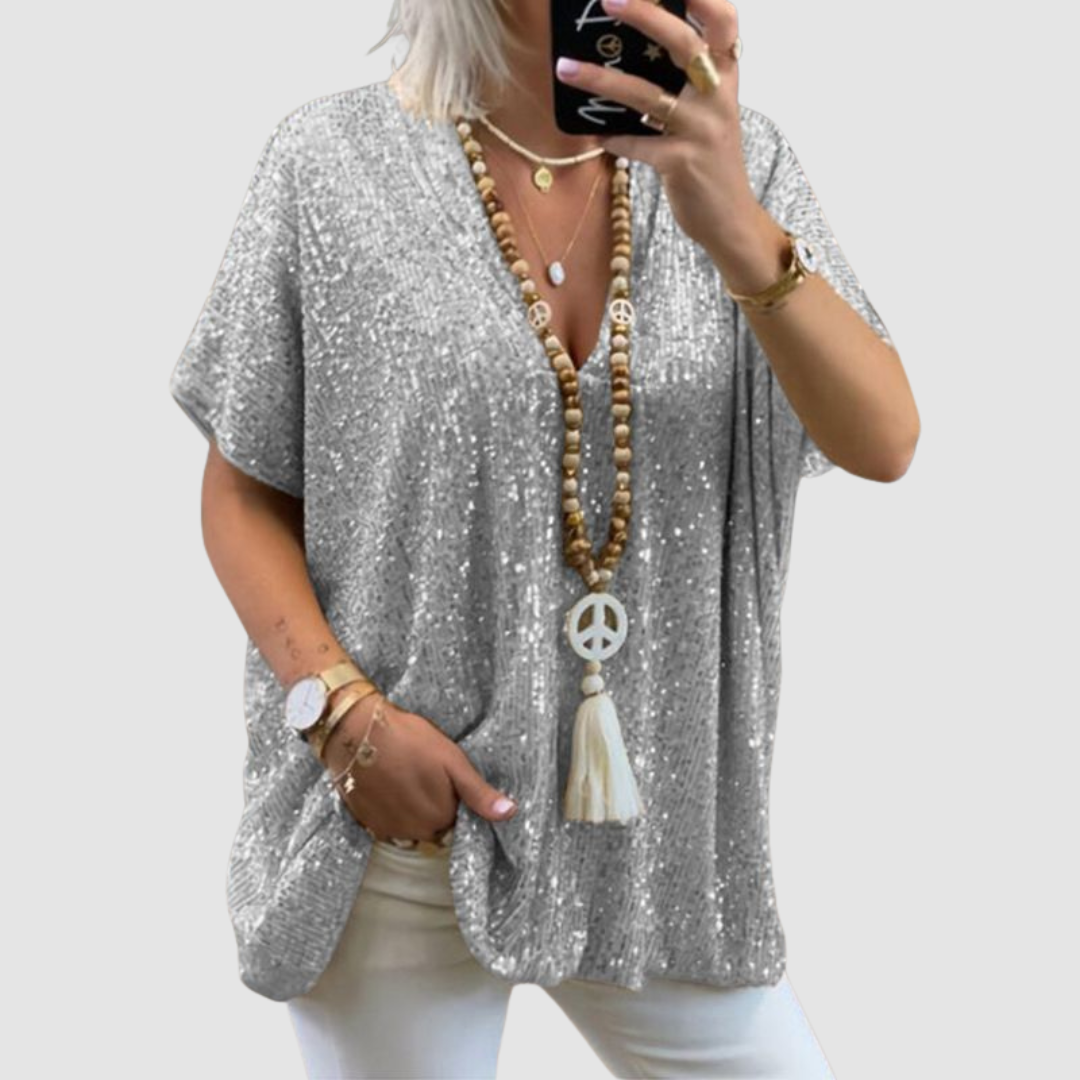 Fayne Sequin Top