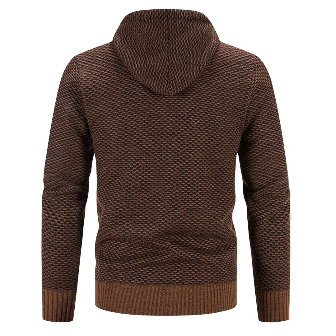 Alexander Hooded Knit Jacket
