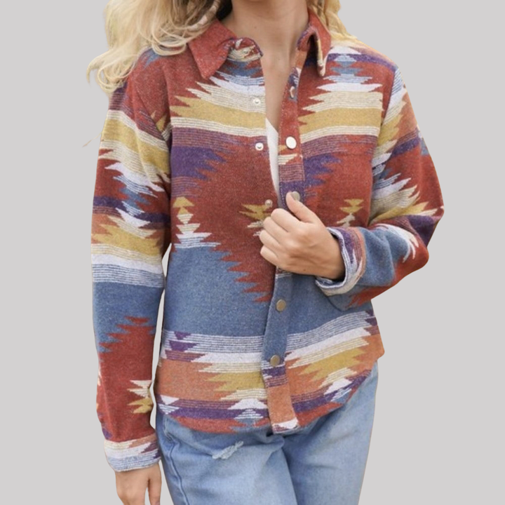 Kara Patterned Cardigan