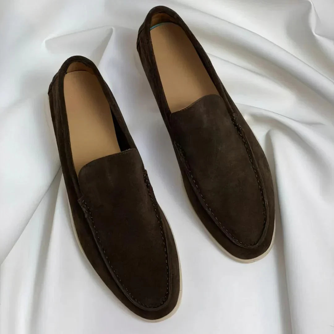 Ethan Comfort Suede Loafers