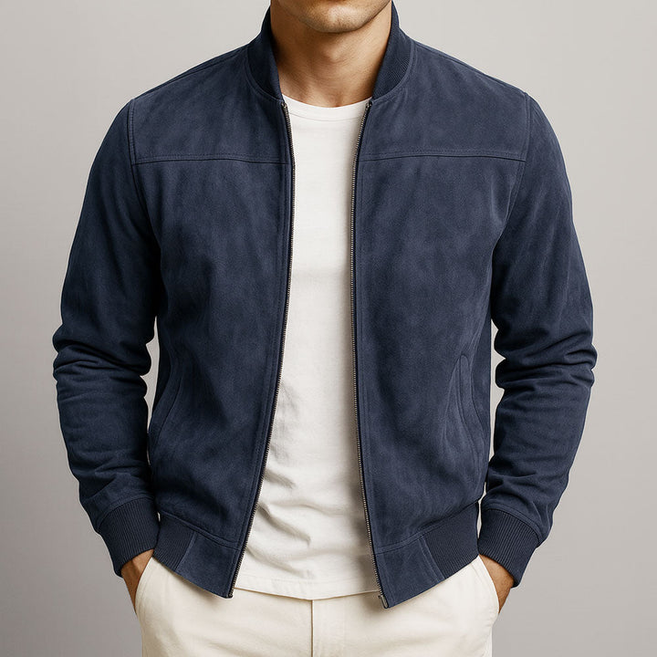Mico - Suede Bomber Jacket