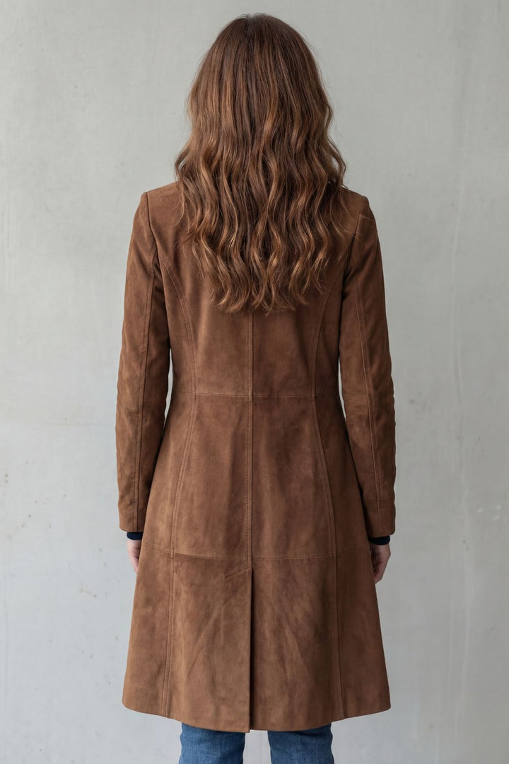 Janice Longline Button Coat