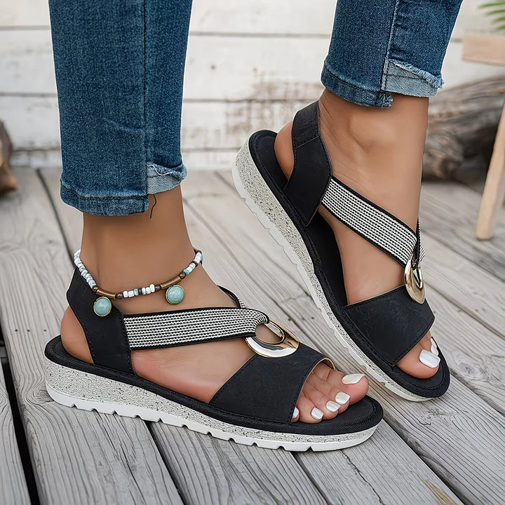 Skylar Buckle Sandals