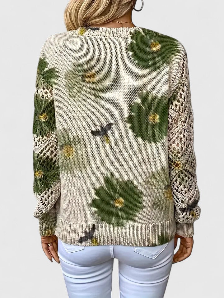 Allison Floral Sweater