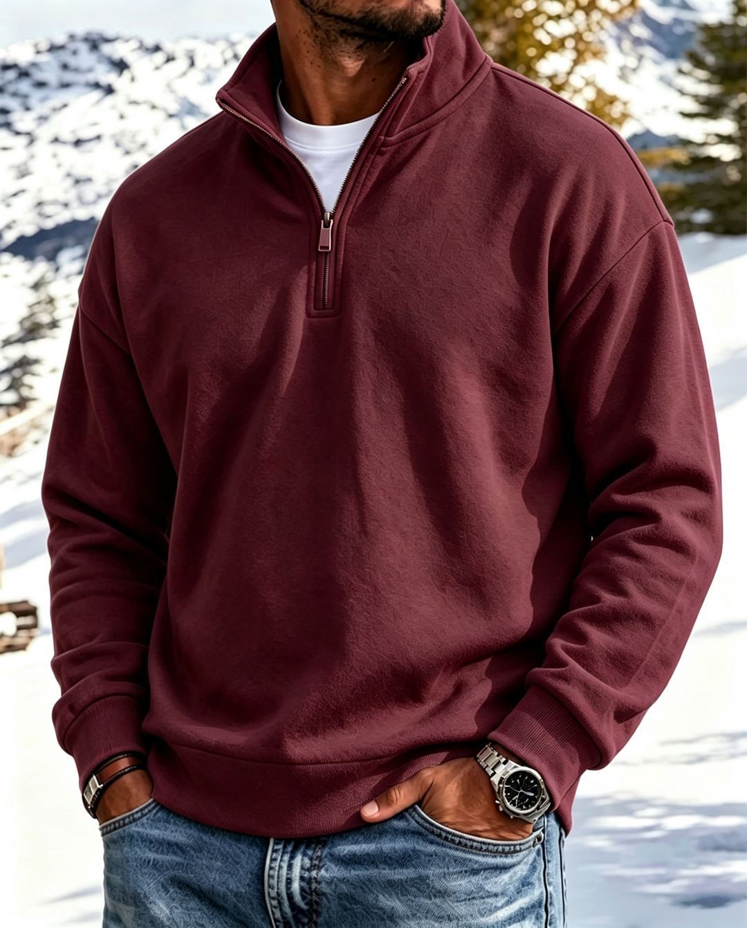 Colin Quarter-Zip Pullover