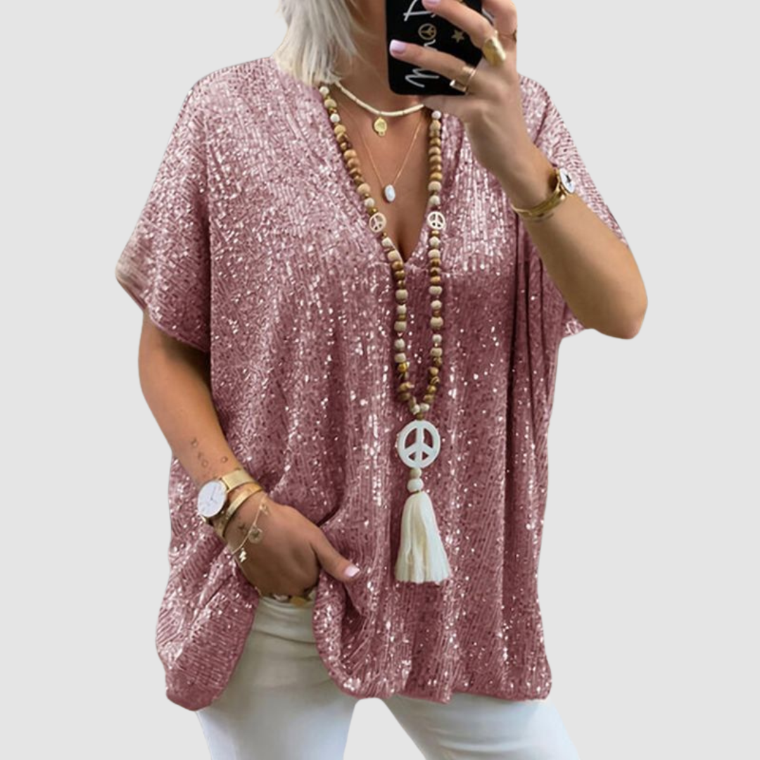Fayne Sequin Top