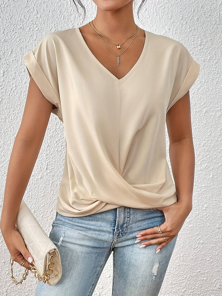 Cleo V-Neck Tee
