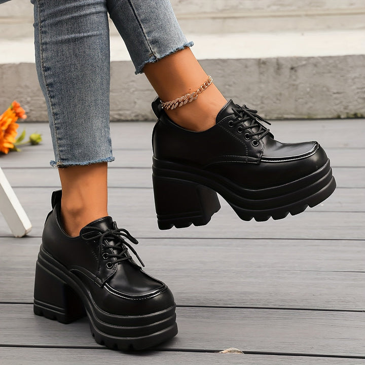 Vivian Lace-Up Ankle Boots
