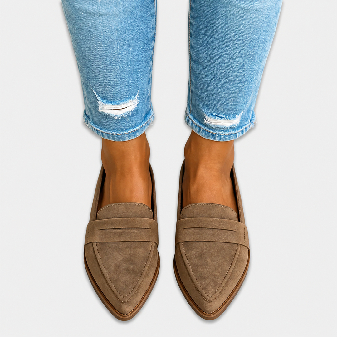 Nadia™ | Suede Loafers