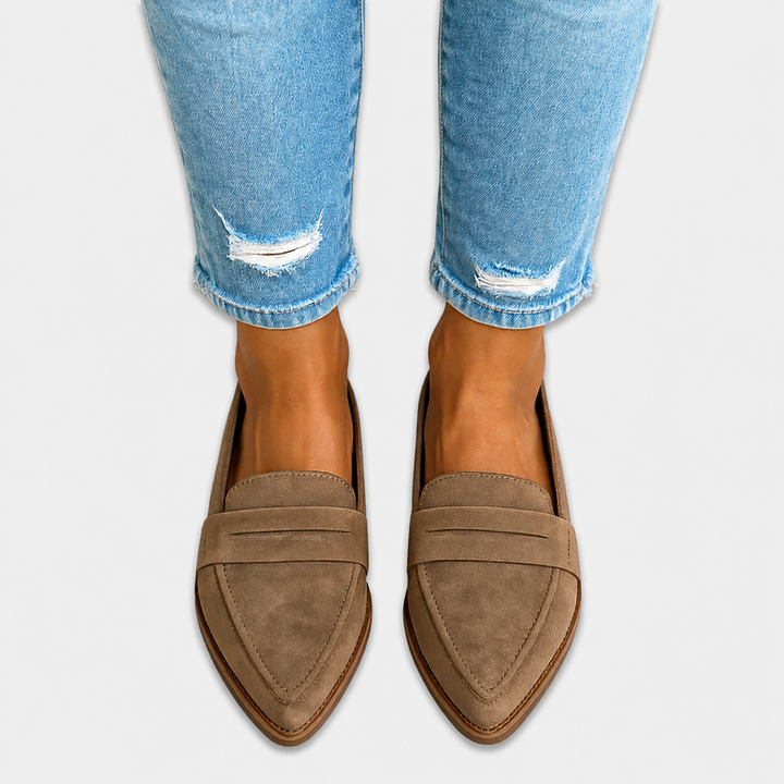 Nadia™ | Suede Loafers