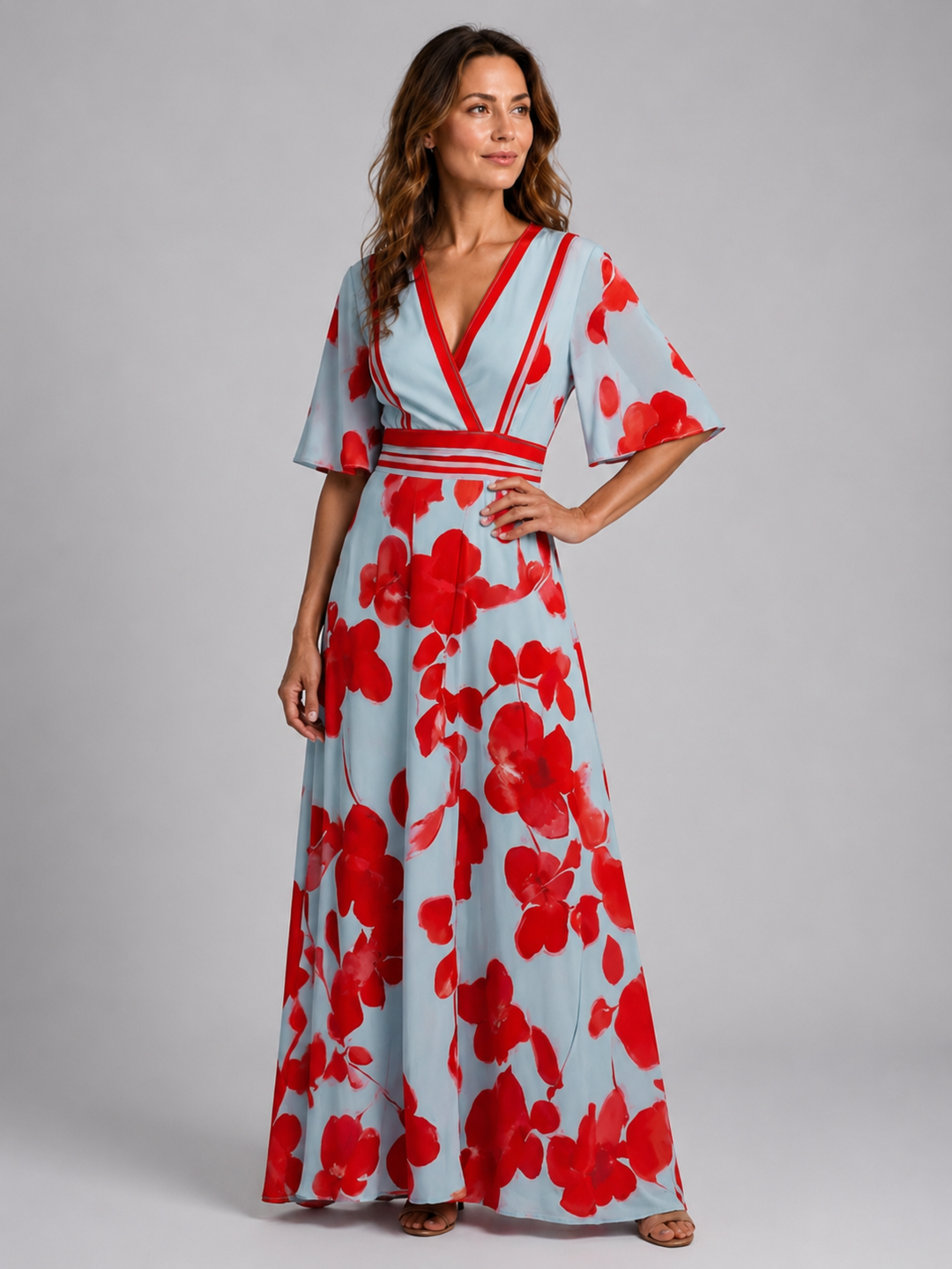 Natalie Floral Maxi Dress