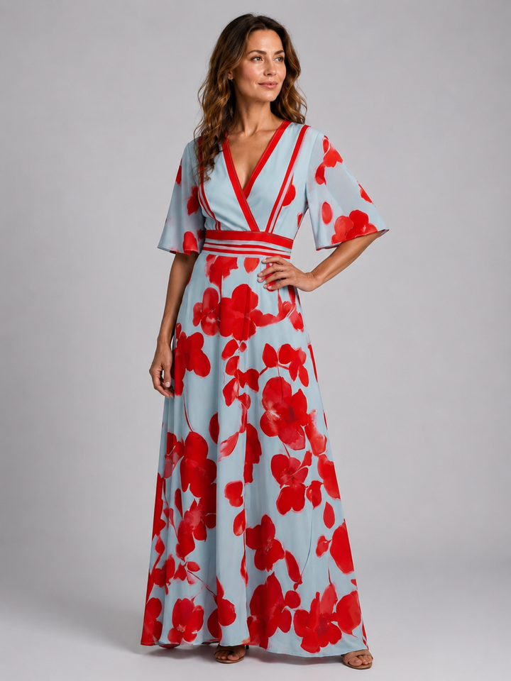 Natalie Floral Maxi Dress