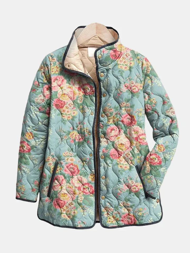 Coraline Printed Quilted Jacket